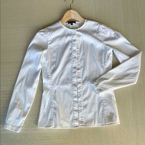 Massimo Dutti Button Down fitted cotton shirt